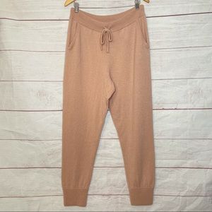 Express Pink 0 Cashmere Joggers L 